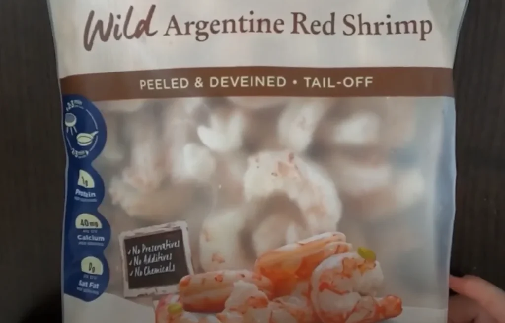 Kirkland Signature Wild Raw Argentine Red Shrimp