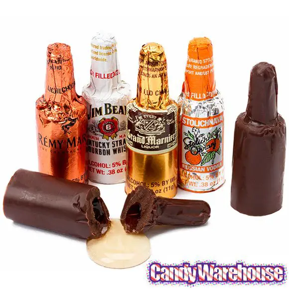 Liquor Chocolates in Bottle Shape: A Decadent Delight