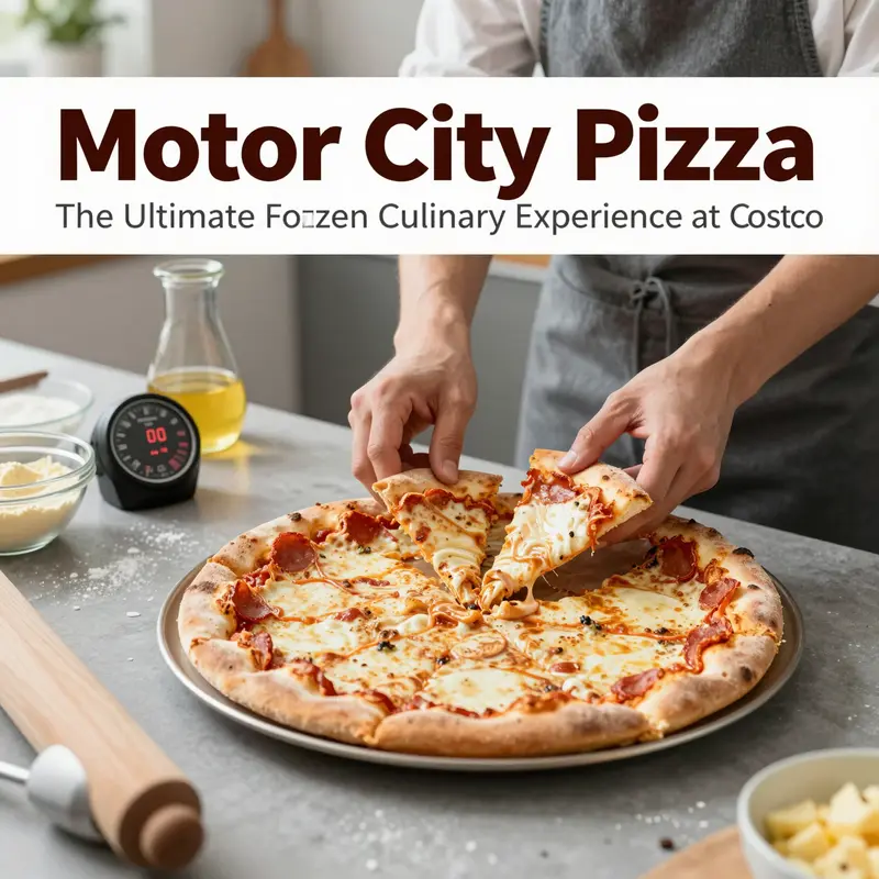 A lively customer exchange highlighting the popularity and positive reception of Motor City Pizza at Costco.