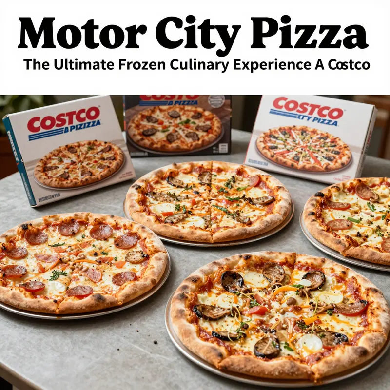 A lively customer exchange highlighting the popularity and positive reception of Motor City Pizza at Costco.