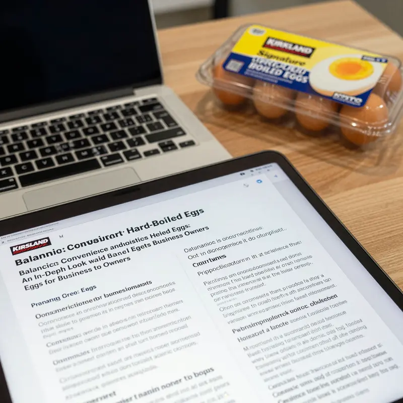 Consumer review highlights for Costco hard boiled eggs reveal mixed opinions critical for business owners.