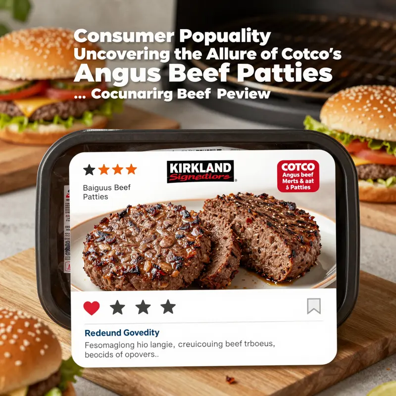 Examining the consumer popularity and reviews of Costco’s Angus Beef Patties.
