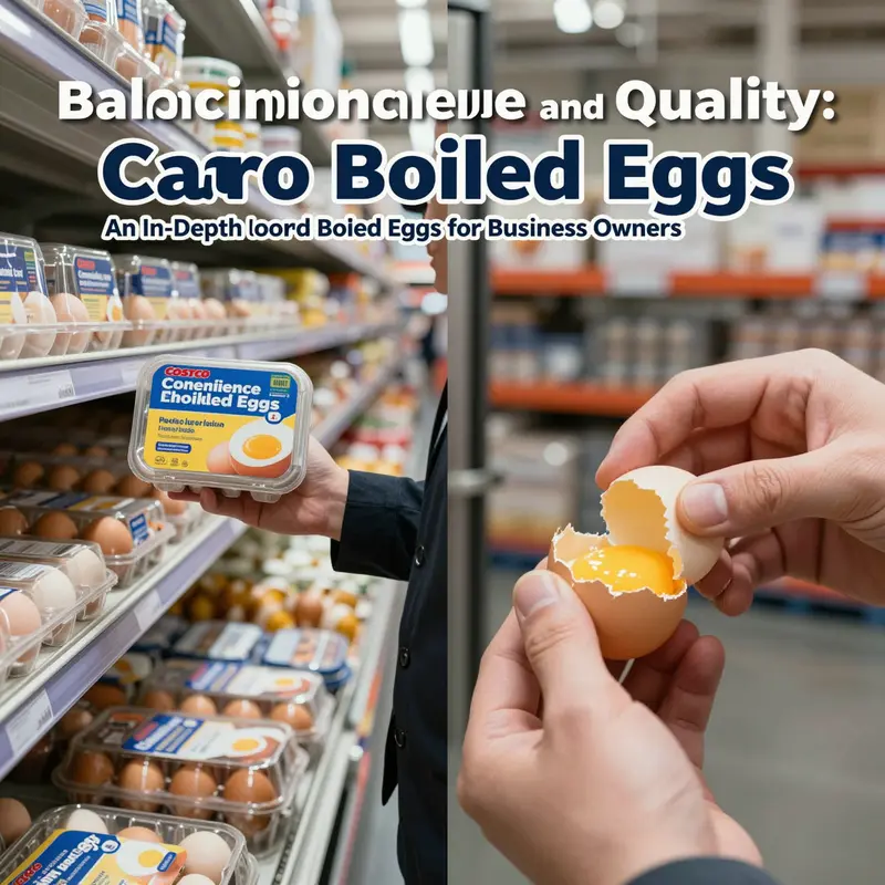 Consumer review highlights for Costco hard boiled eggs reveal mixed opinions critical for business owners.