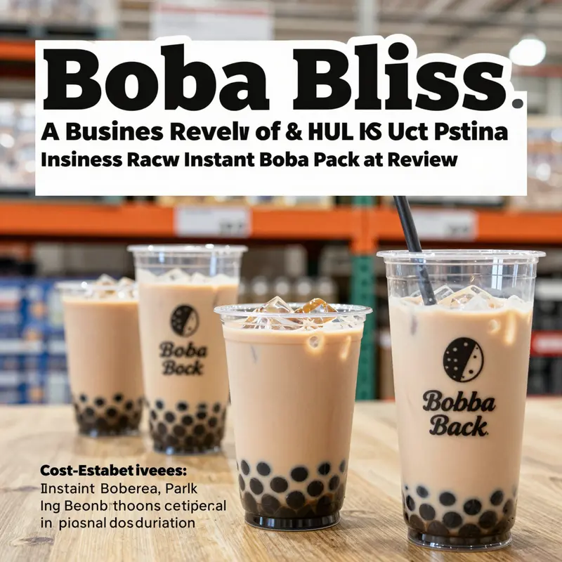 Enthusiastic people savoring bubble tea made with Instant Boba Pack.