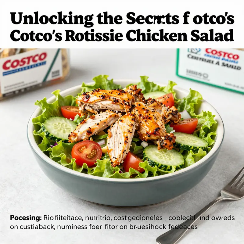 A beautifully presented bowl of Costco's Chicken Salad showcasing fresh ingredients and colors.