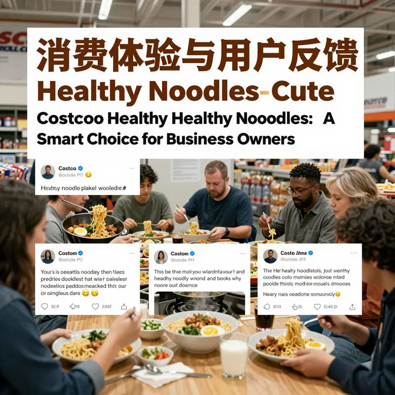 Nutritional breakdown and diverse offerings of Costco’s healthy noodles, highlighting their clean ingredients and dietary benefits.