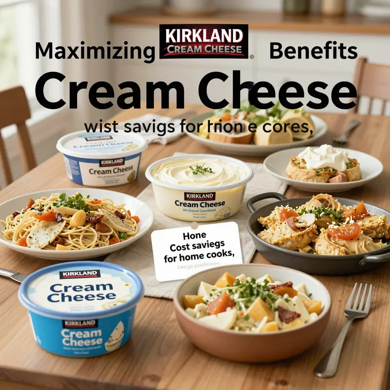 Exploring the many culinary uses of Kirkland Cream Cheese across different dishes.