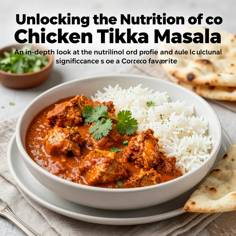 A bowl of Costco Chicken Tikka Masala served with rice and naan, visually enticing.
