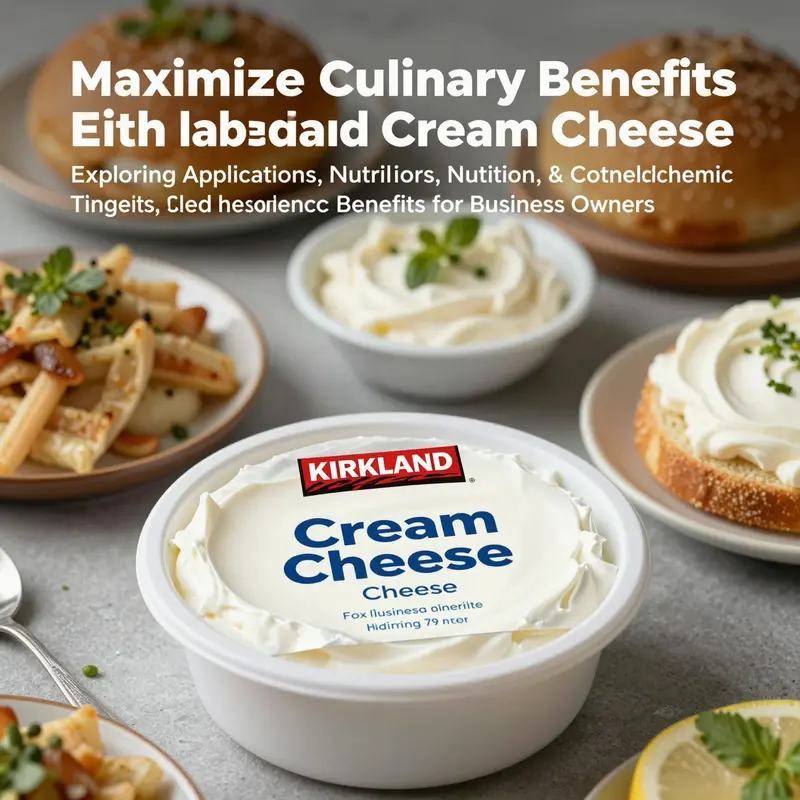 A beautifully arranged display of various dishes made with Kirkland Cream Cheese, representing its culinary versatility.