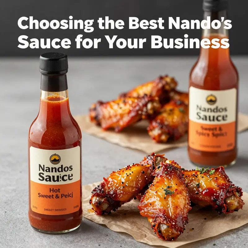 The signature Original Peri-Peri sauce that captures the essence of Nando’s flavor.