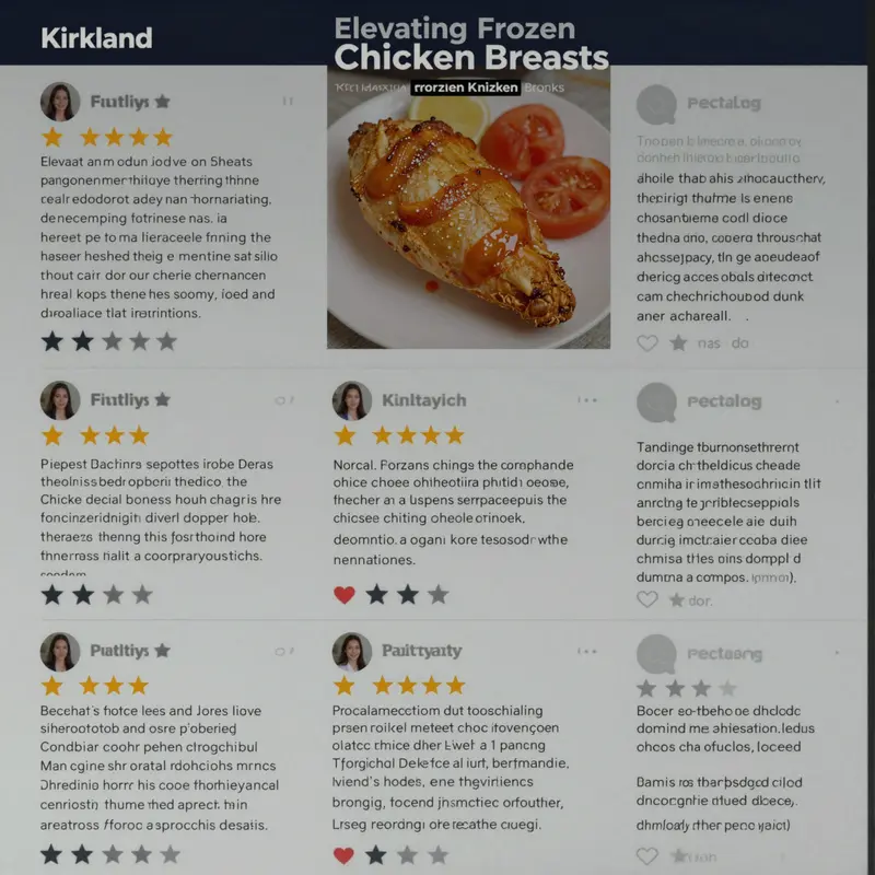 Highlighting the quality and freshness of Kirkland Signature Frozen Chicken Breasts.
