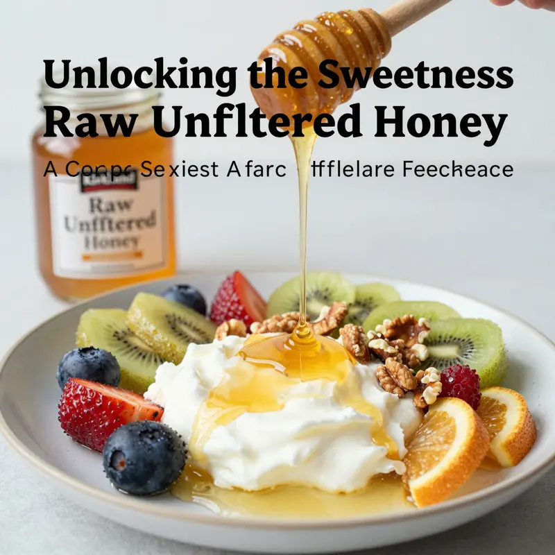 Examining the quality and natural composition of Kirkland Raw Unfiltered Honey.
