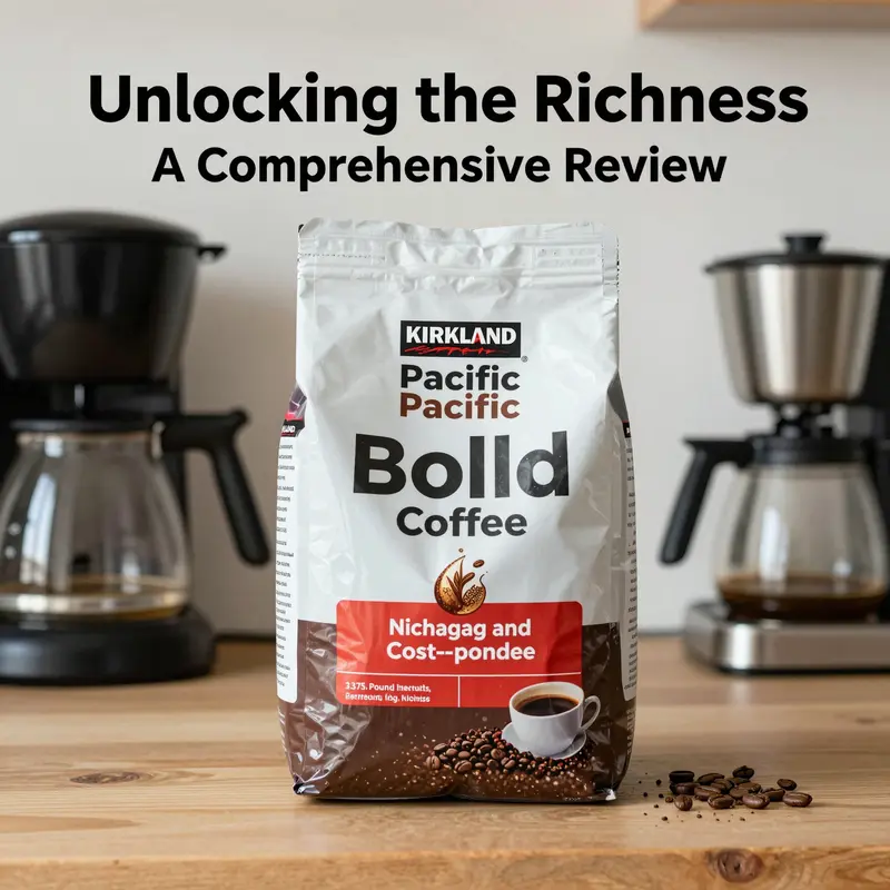 Enjoying the rich, aromatic flavors of Kirkland Pacific Bold Coffee in a comfortable workspace.