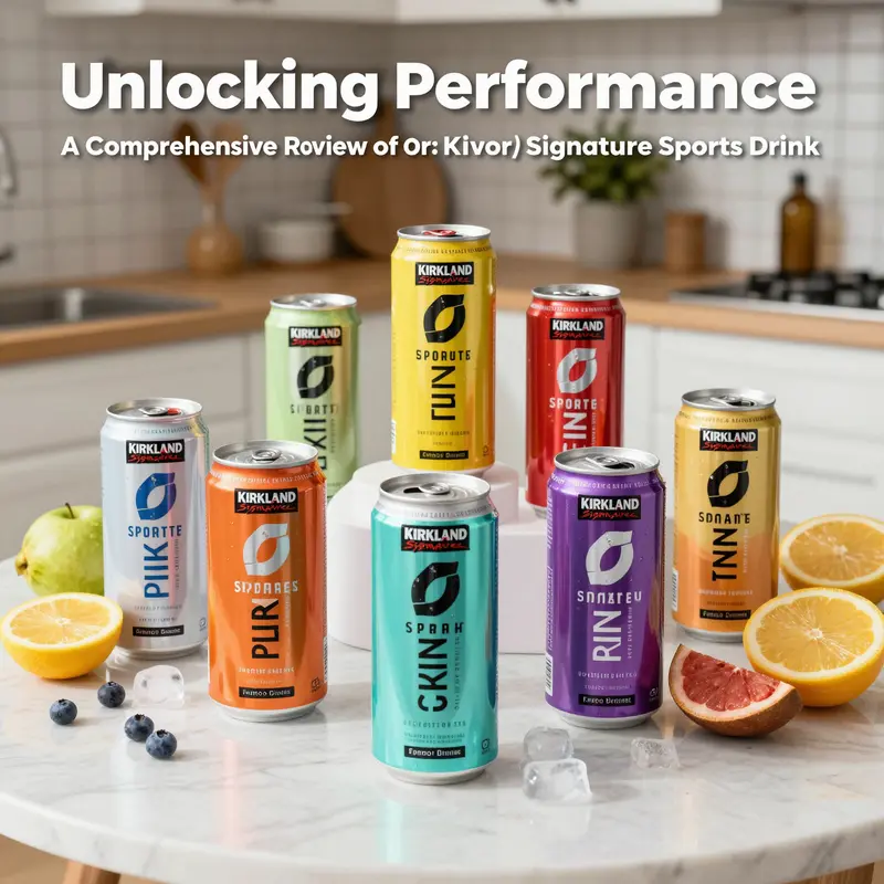 Kirkland Signature Sports Drink in action, highlighting its effectiveness in hydration and performance during workouts.