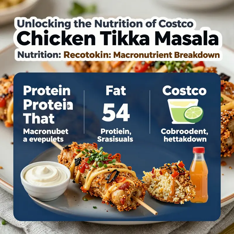 A portion of Costco Chicken Tikka Masala, illustrating its caloric content.