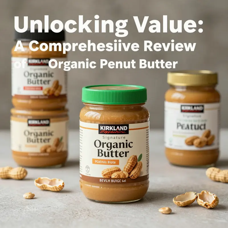 Consumer preferences highlight Kirkland Signature Organic Peanut Butter’s popularity in everyday kitchens.