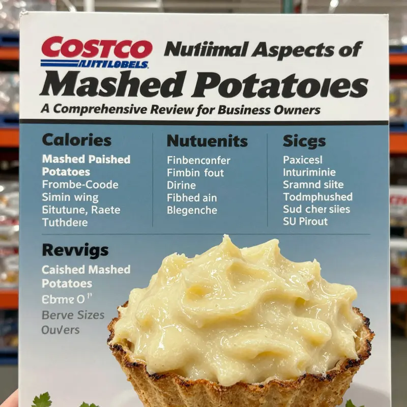 Overview of Costco mashed potatoes showcasing product features and insights.