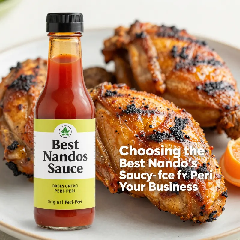 The signature Original Peri-Peri sauce that captures the essence of Nando’s flavor.