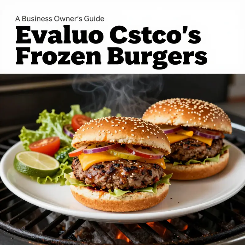 Kirkland Signature Angus Beef Burger: A juicy representation of quality beef, perfect for grilling.