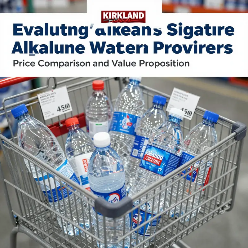 A health warning related to alkaline water consumption, emphasizing the need for caution.