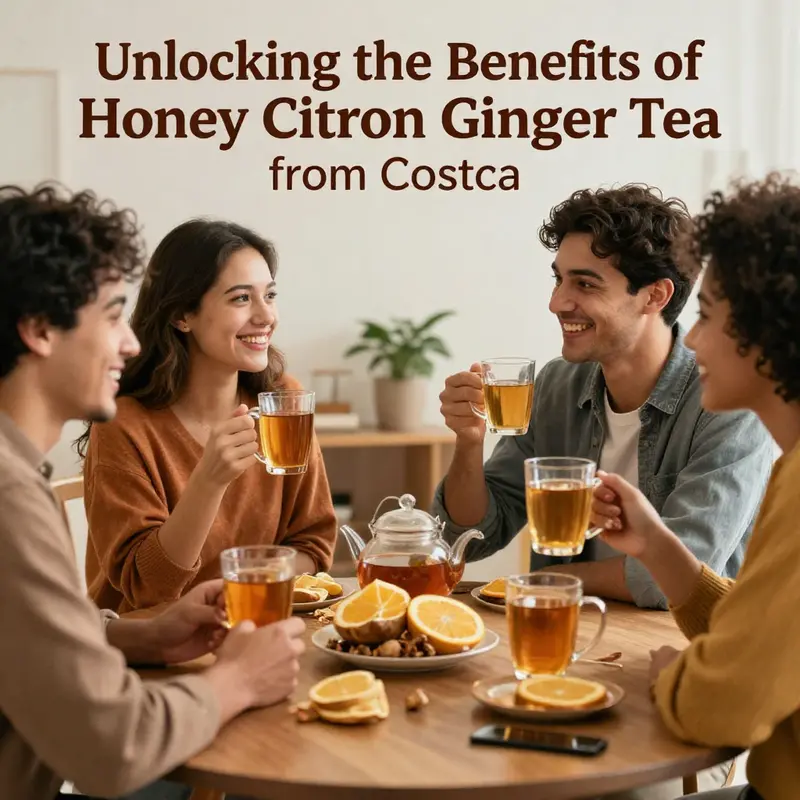 Friends enjoying Honey Citron Ginger Tea, sharing experiences and insights into its flavor and comfort.