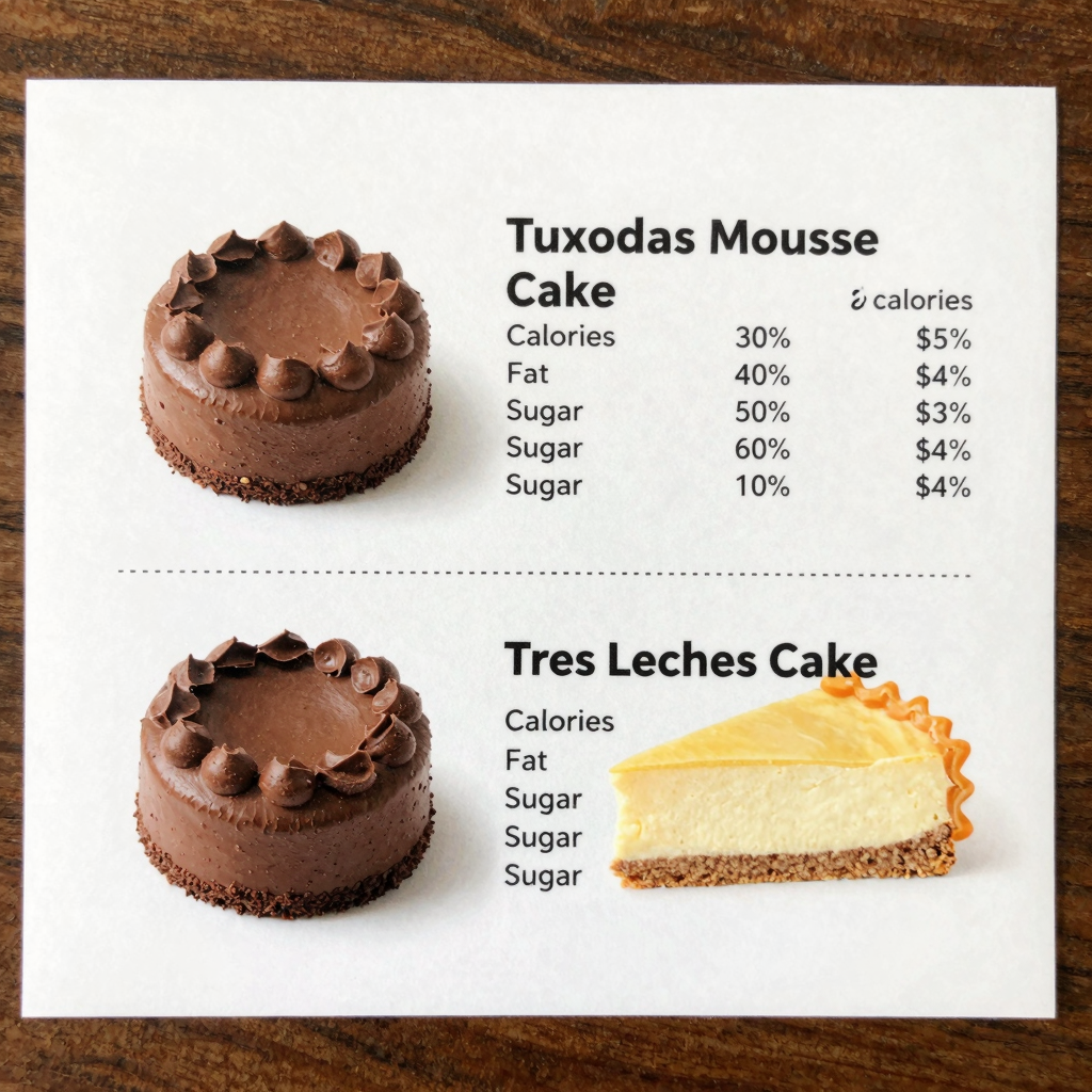 Nutritional Information for Costco Frozen Desserts