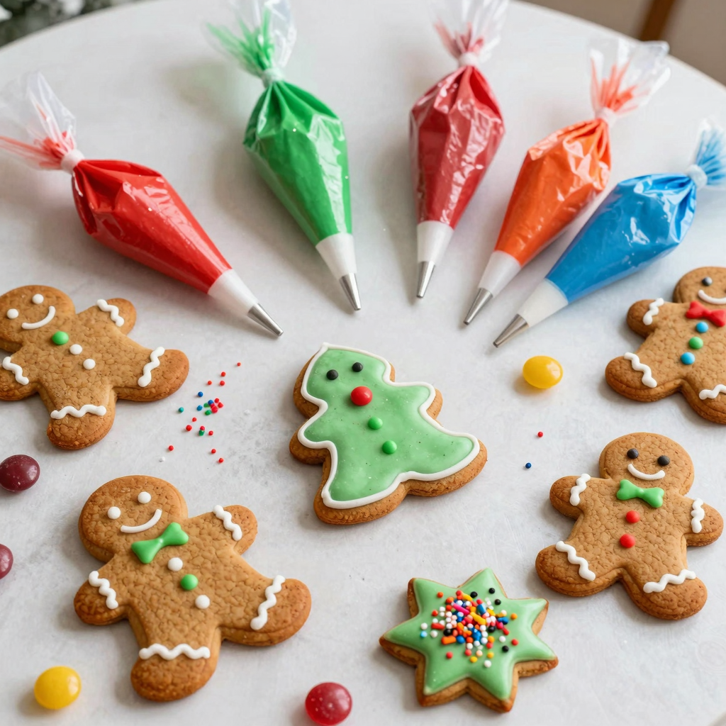 Gingerbread Cookie Decorating Kit