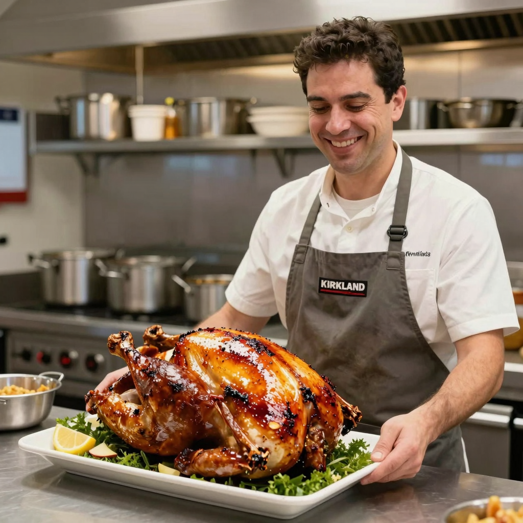 Kirkland Smoked Turkey Preparation