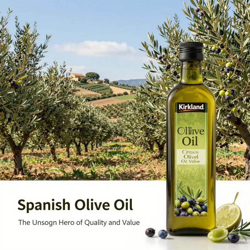 Olive groves in Andalusia, Spain, where Kirkland obtains its premium olives.