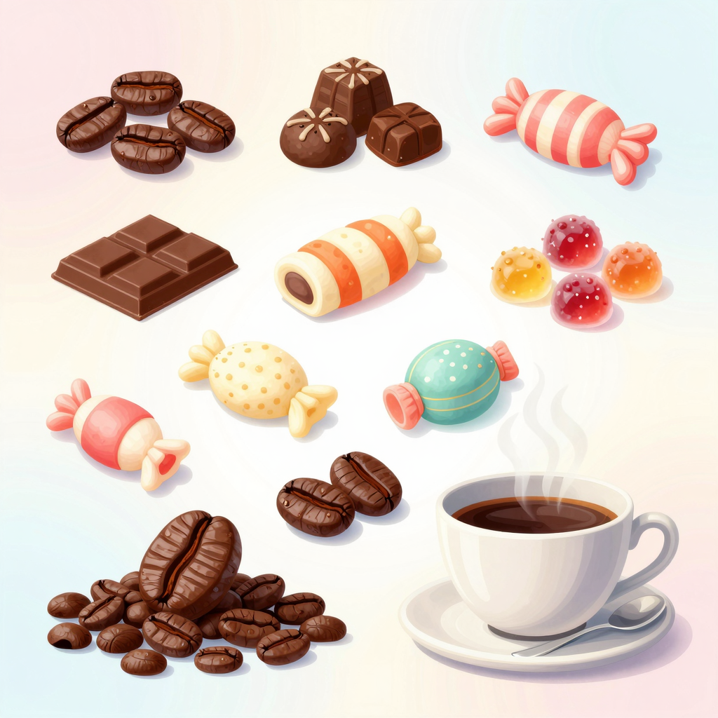 Evolution of Coffee and Candy