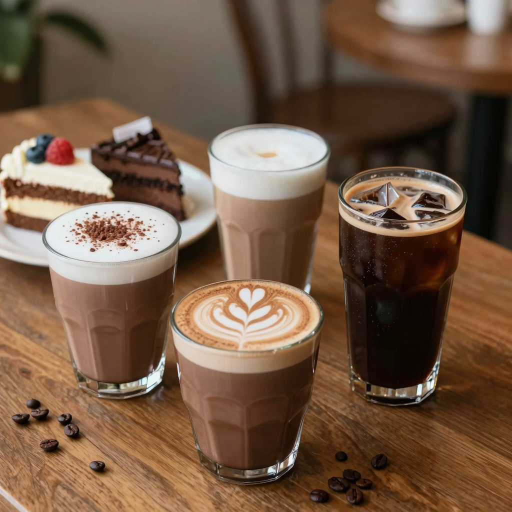 Chocolate Flavored Coffee Beverages