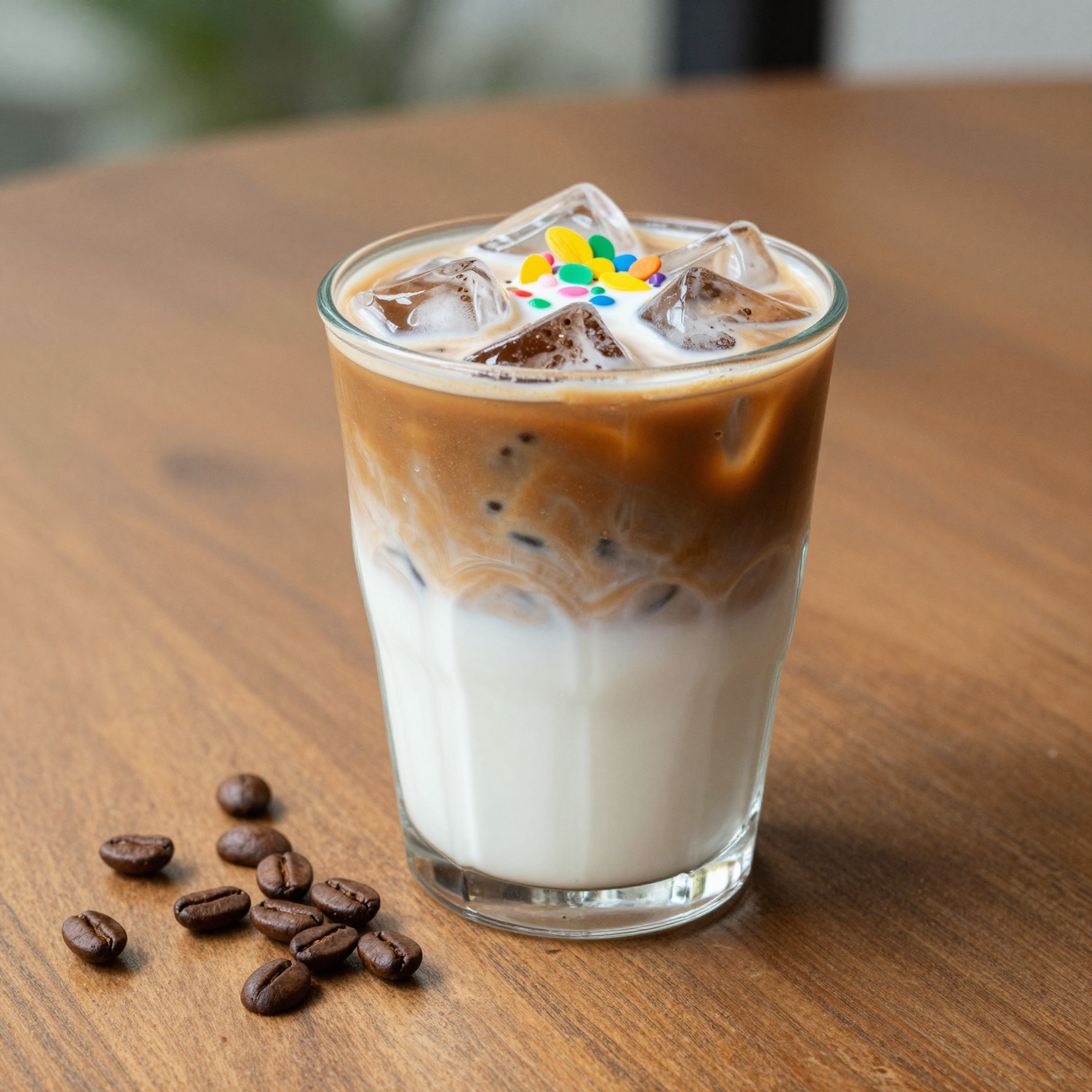 Frozen Coffee with Almond Milk