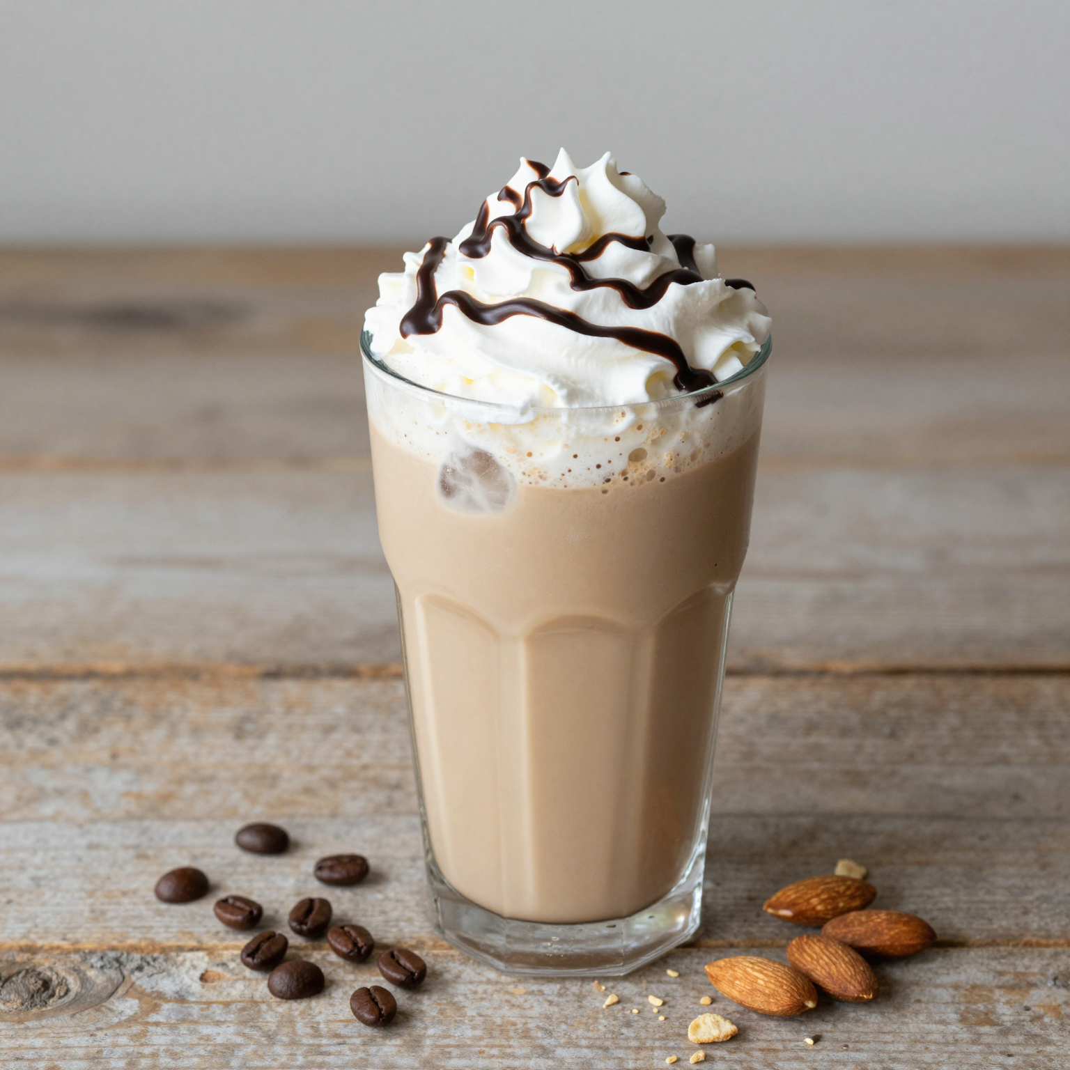 Frozen Coffee with Almond Milk