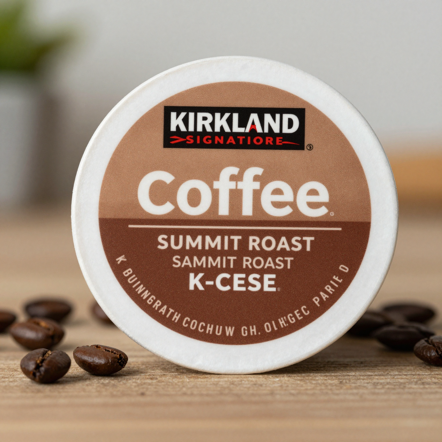 Kirkland Signature Coffee Organic Summit Roast K-Cup Pods