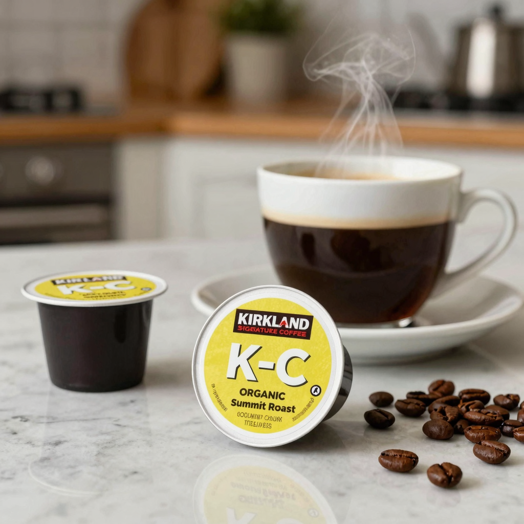 Kirkland Signature Coffee Organic Summit Roast K-Cup Pods