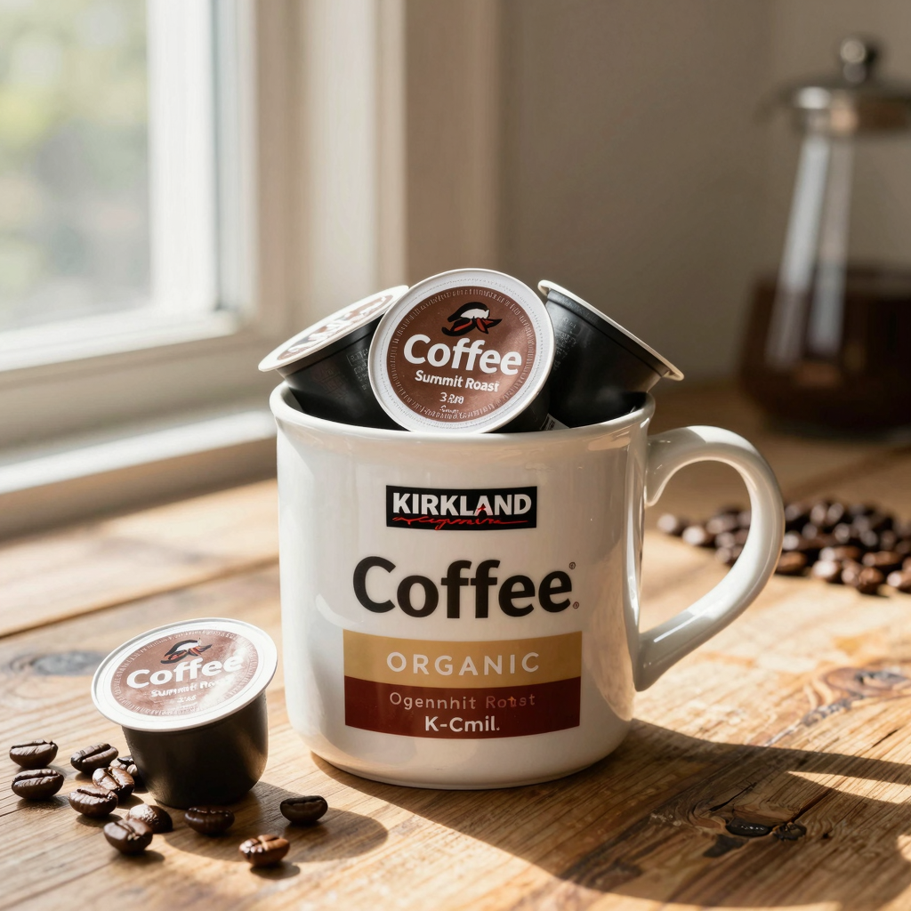 Kirkland Signature Coffee Organic Summit Roast K-Cup Pods