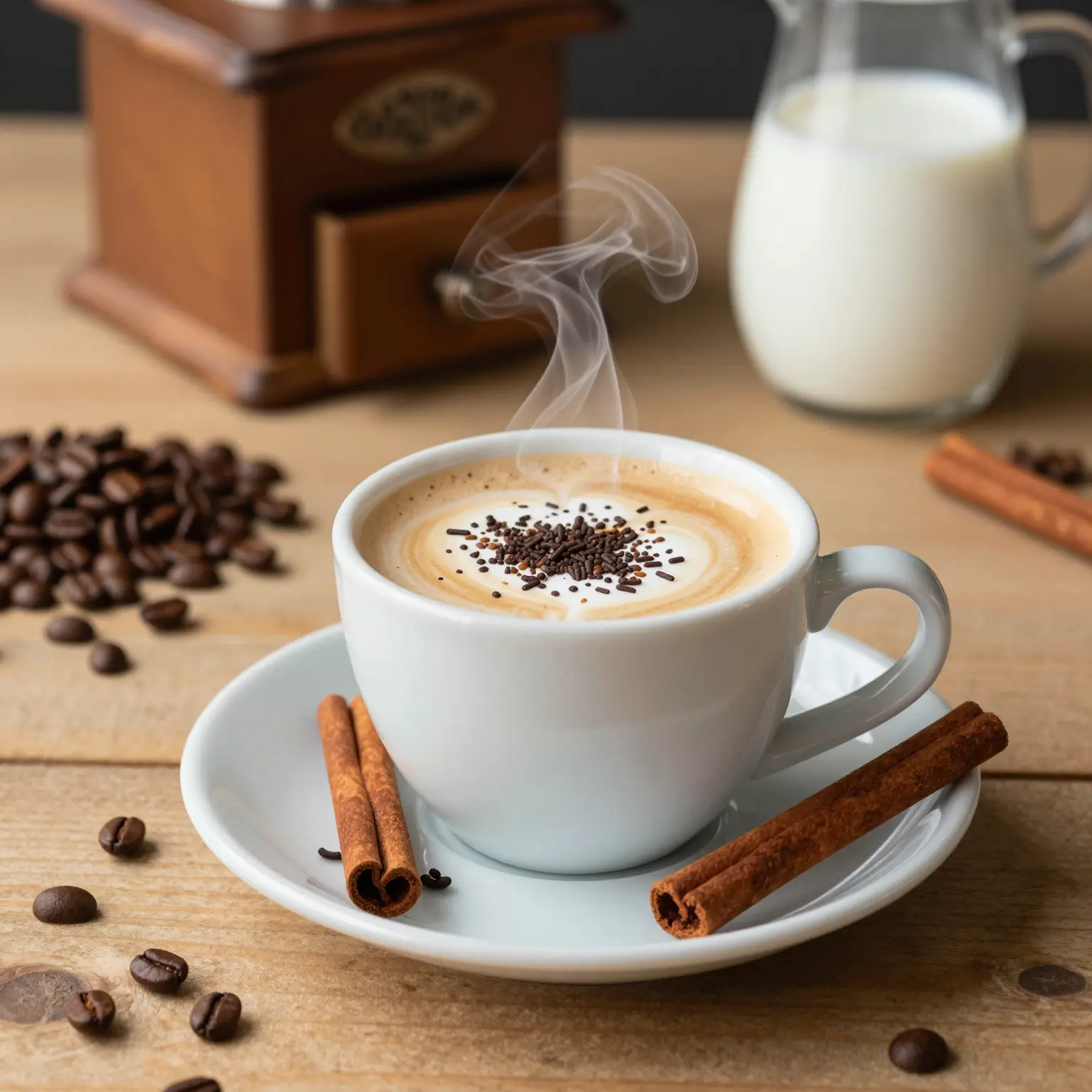 Hot Milk Coffee
