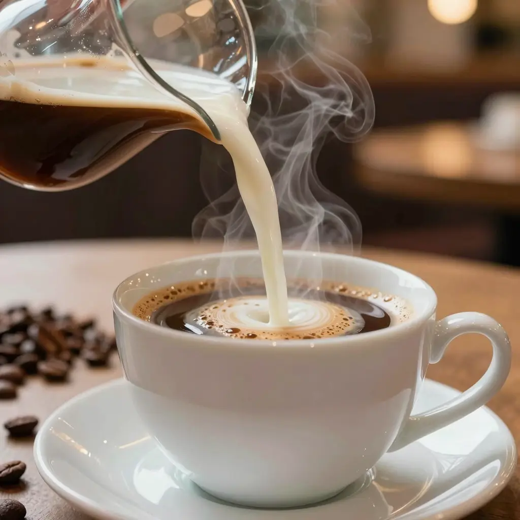 Hot Milk and Coffee