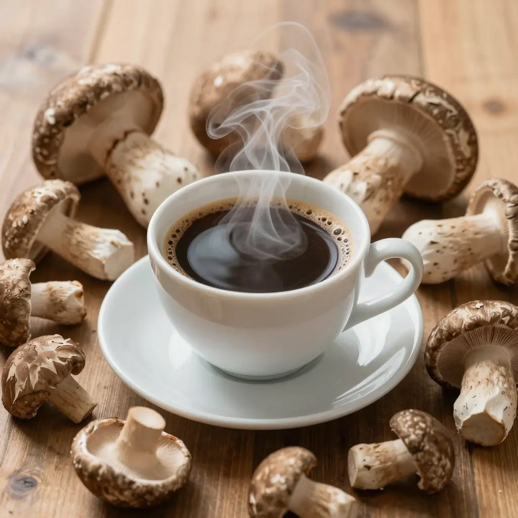 Cup of Organic Mushroom Coffee