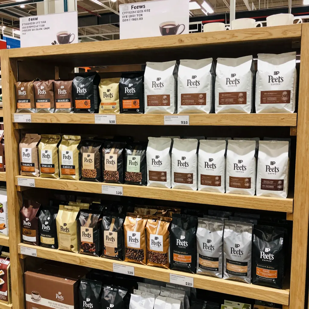 Peet's Coffee Products at Costco