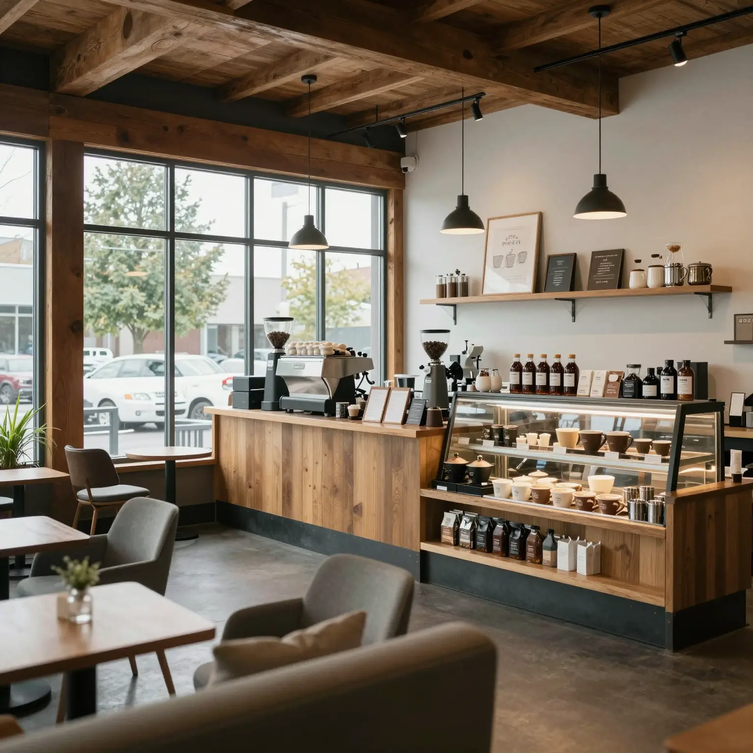 A cozy coffee shop in Kirkland