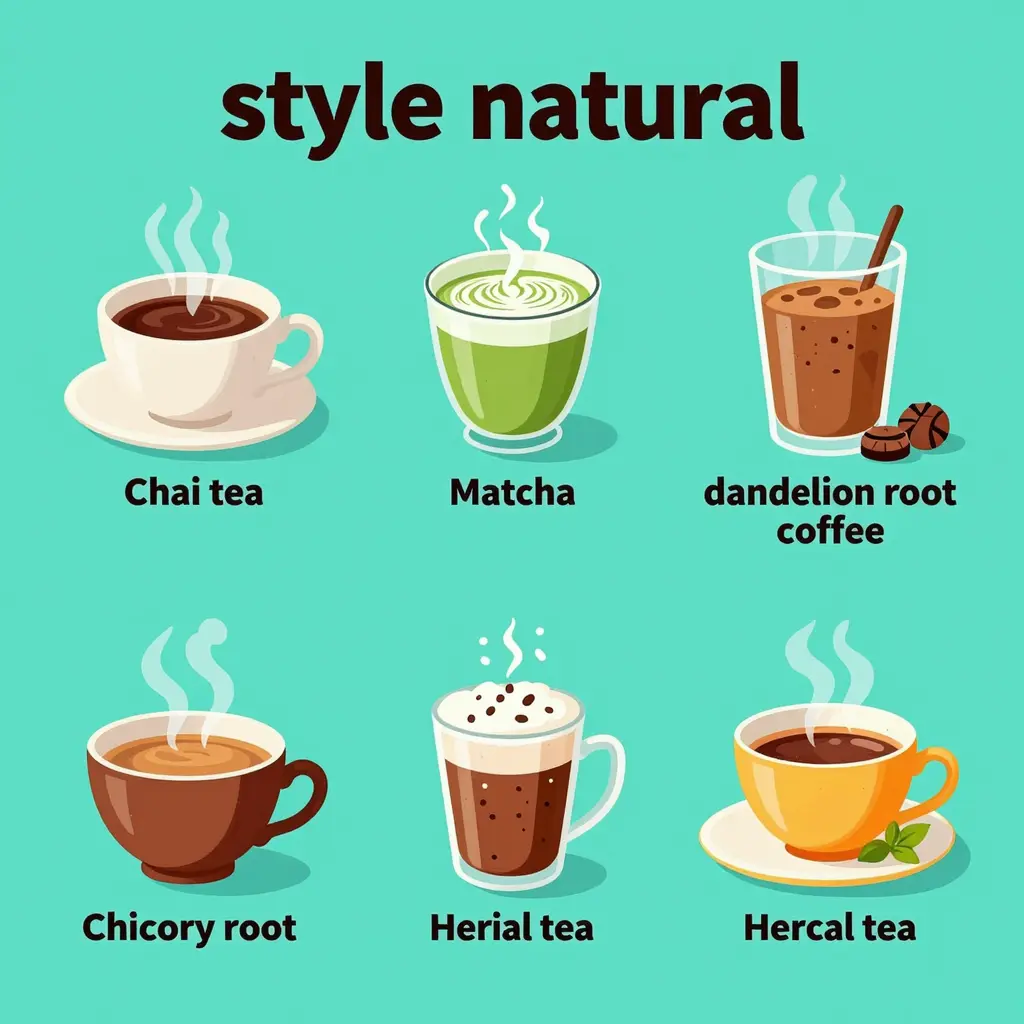 Coffee Alternatives Infographic