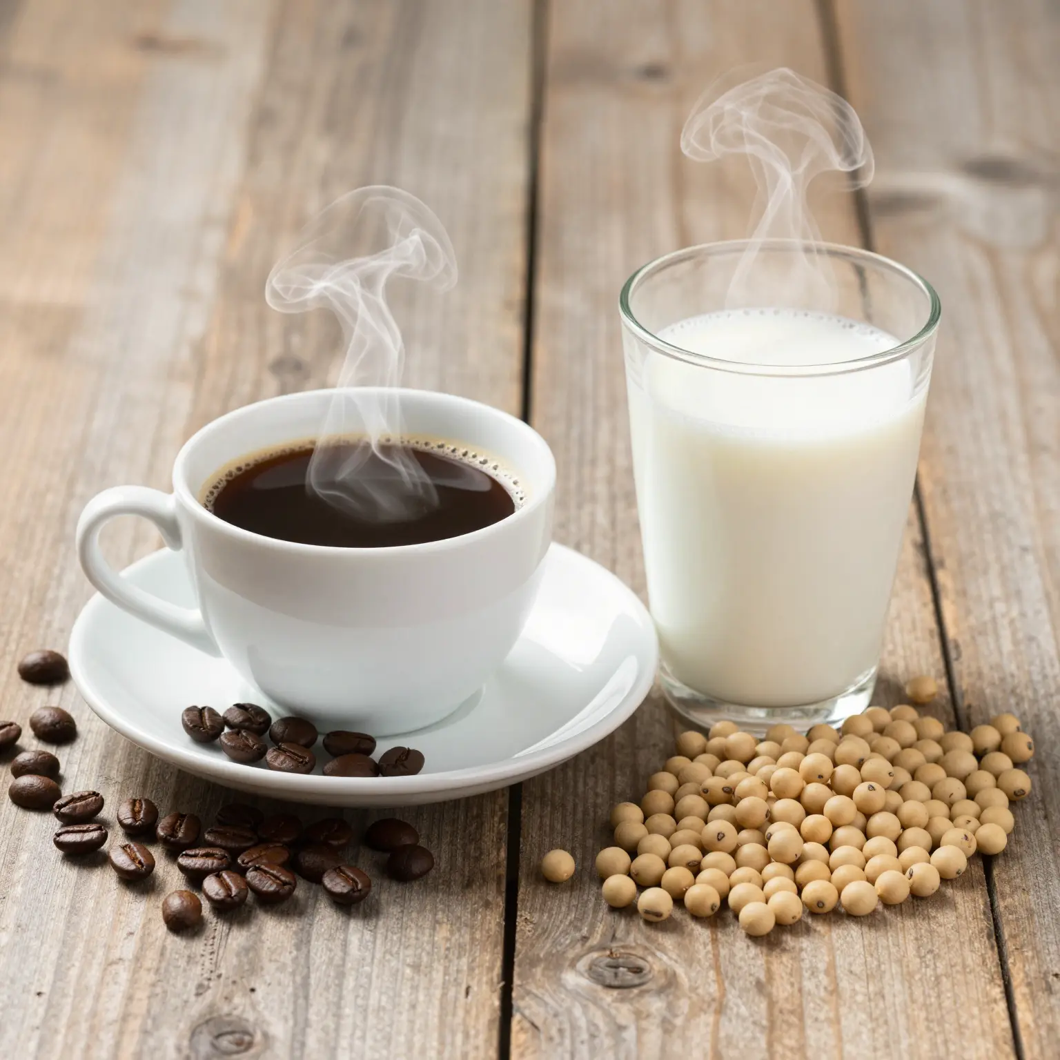 Health Benefits of Coffee and Soya Milk