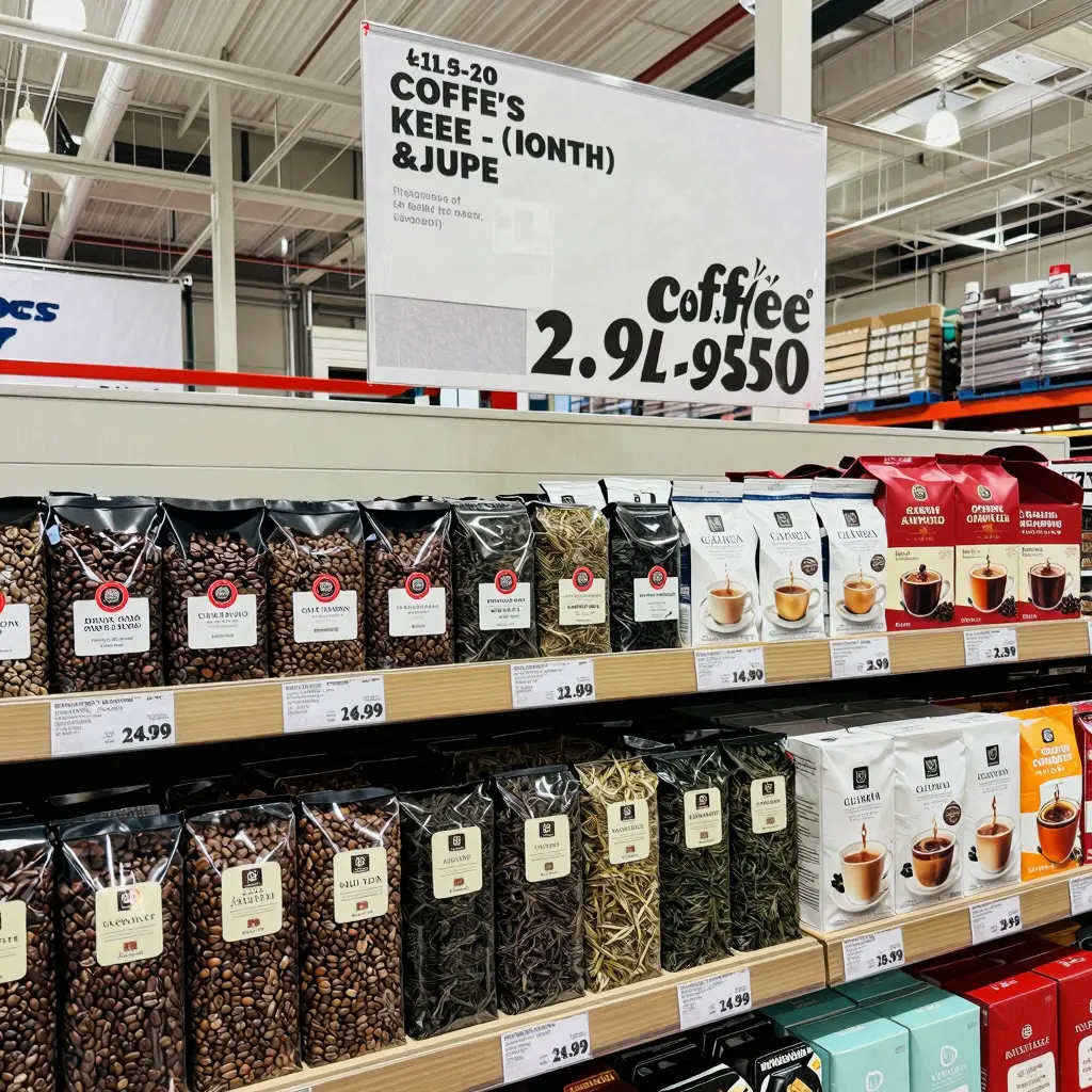 Costco Coffee and Tea Selections