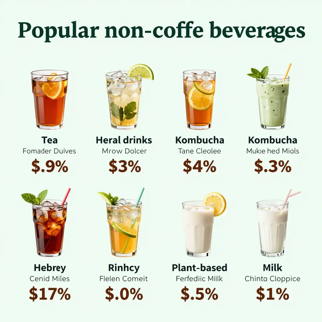 Popular Non-Coffee Beverages