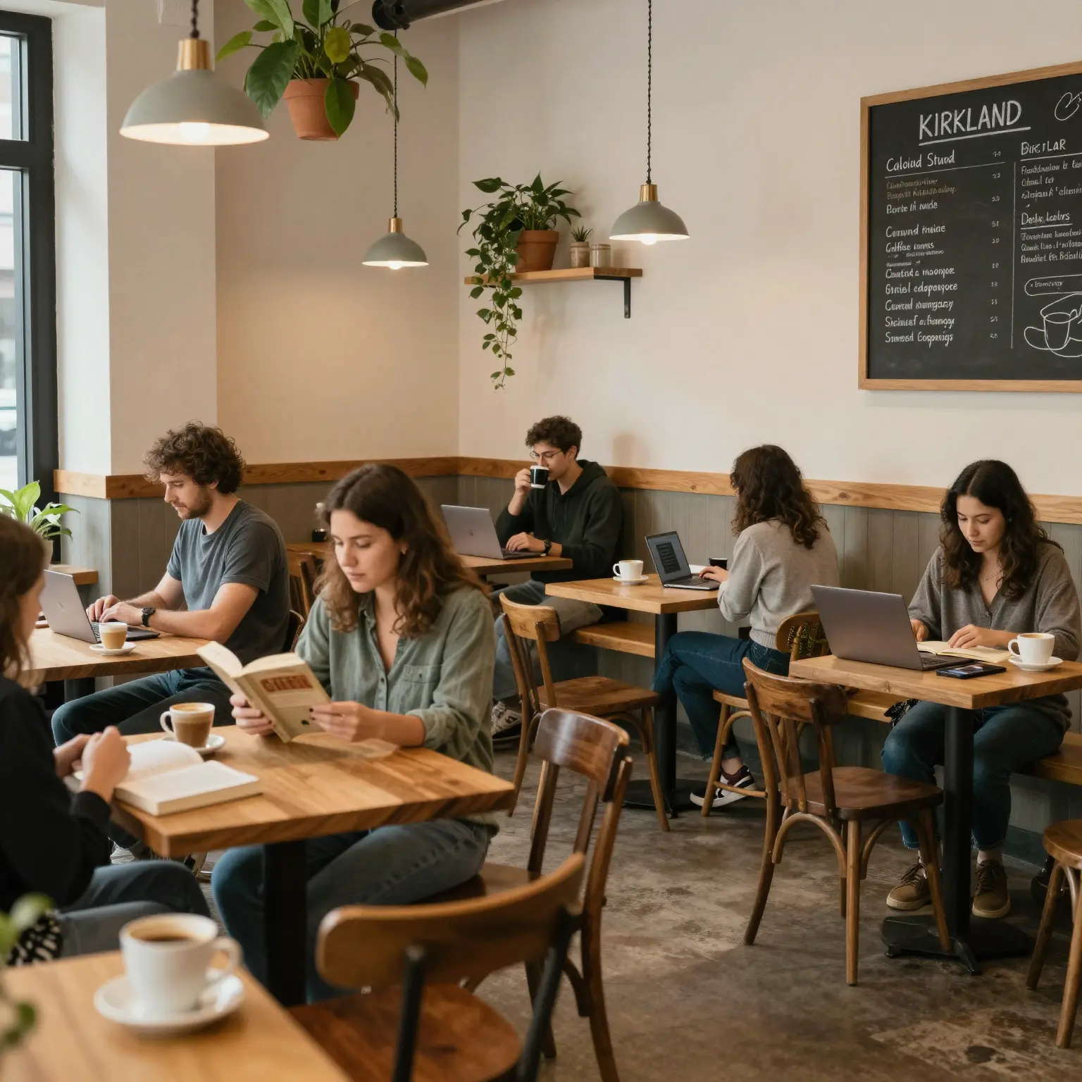 Cozy Coffee Shop Ambiance