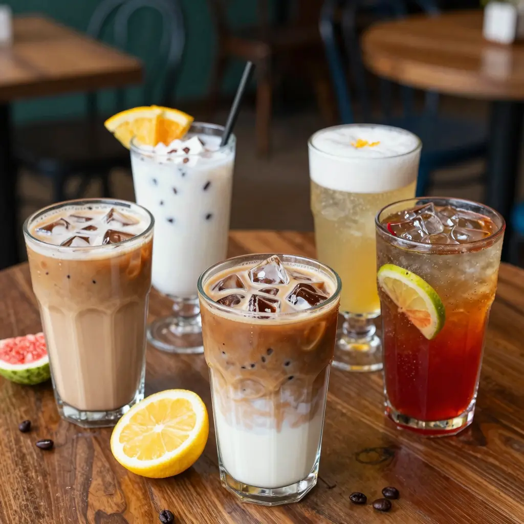 Iced Coffee Drinks