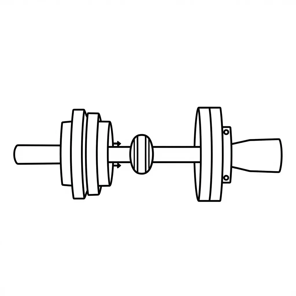 Cross-section schematic of a gland-packed slurry pump stuffing box showing the shaft, stacked packing rings, lantern ring, gland follower, and flush water flow
